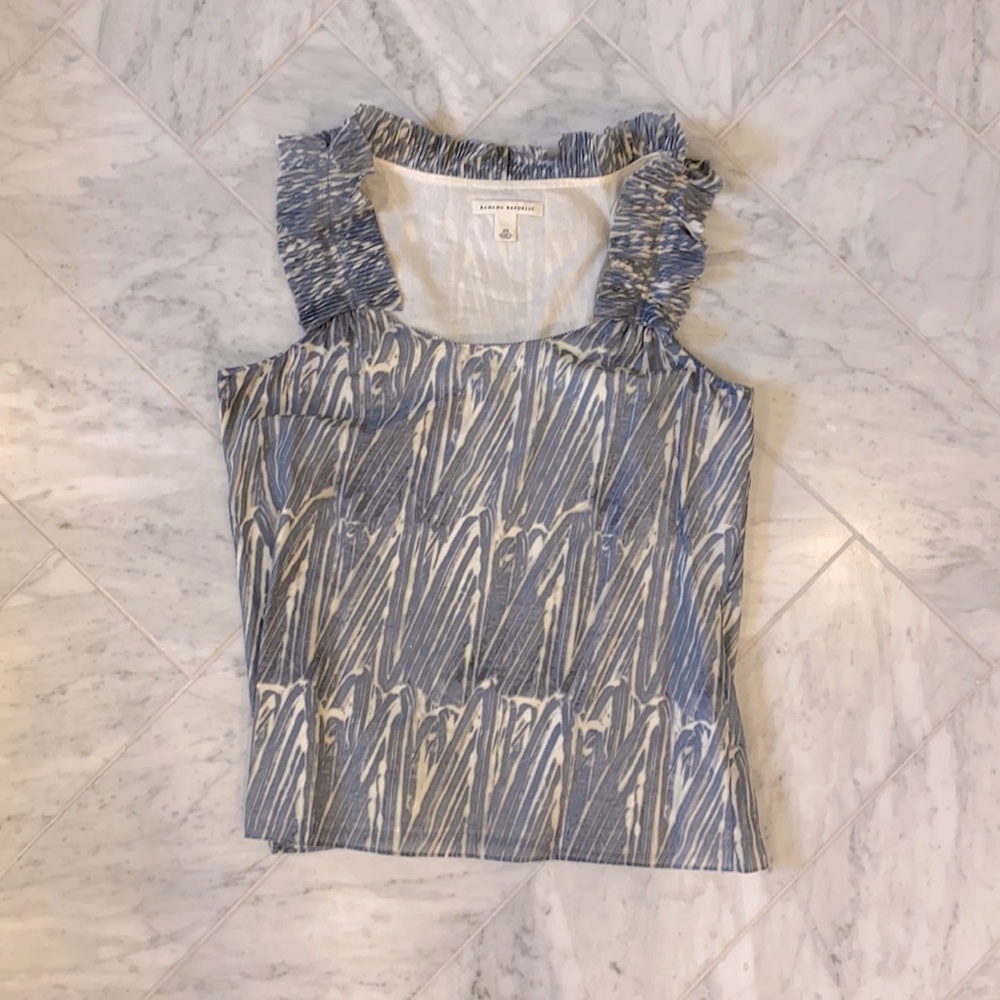 Banana Republic sleeveless blouse
